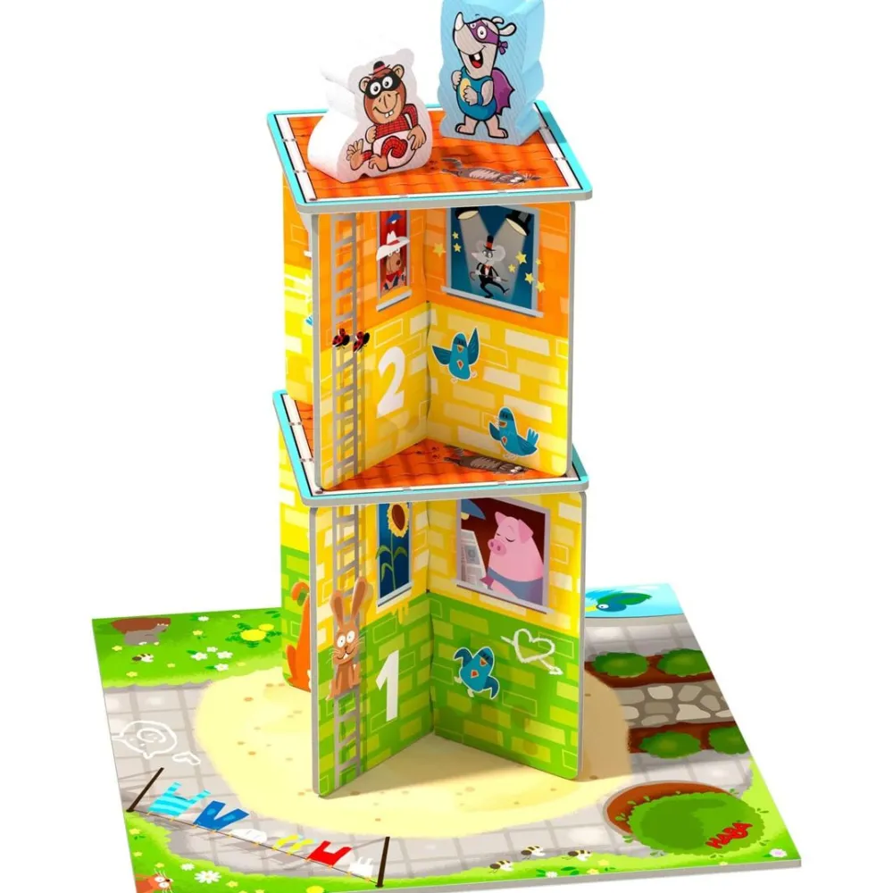 HABA My Very First Games - Rhino Hero Junior< Shape Sorters + Stacking Toys