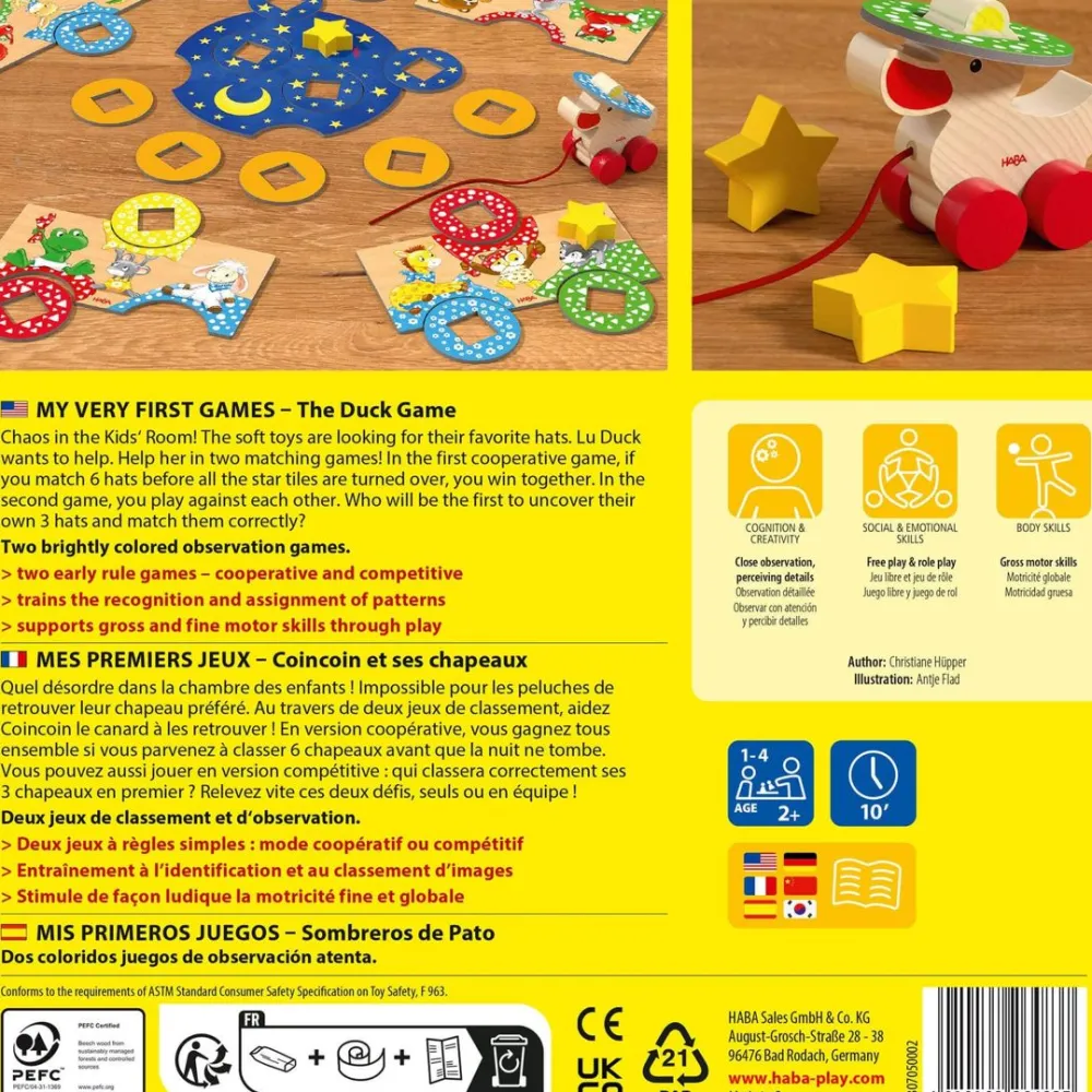 HABA My Very First Games - The Duck Game< My Very First Games