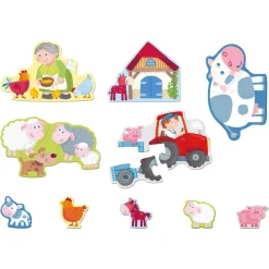 HABA My Very First Puzzles - Farm< My Very First Games