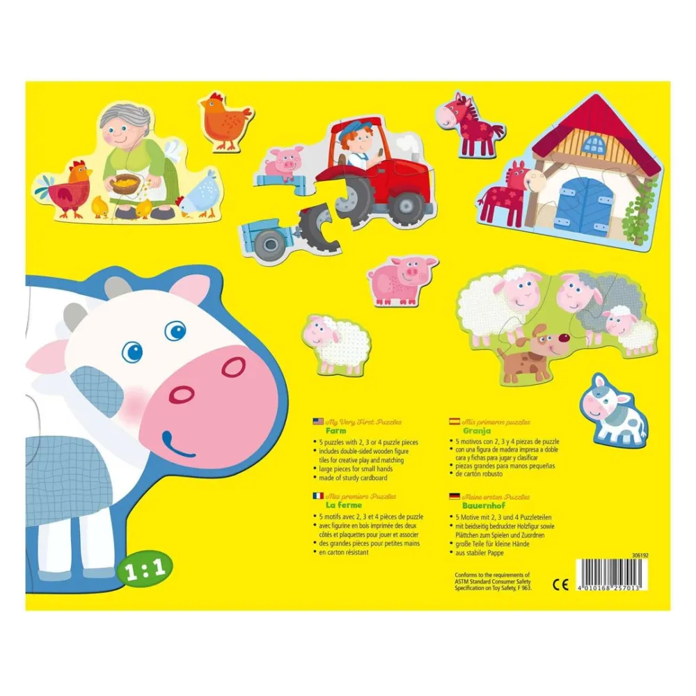HABA My Very First Puzzles - Farm< My Very First Games