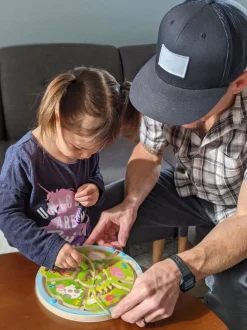 HABA Number Maze Magnetic Game< Travel + Magnetic Games