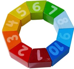 HABA Numbers Farm Wooden Arranging Game< Shape Sorters + Stacking Toys