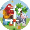 HABA On The Farm Double Sided Motor Skills Board< Lacing Toys + Motor Skills
