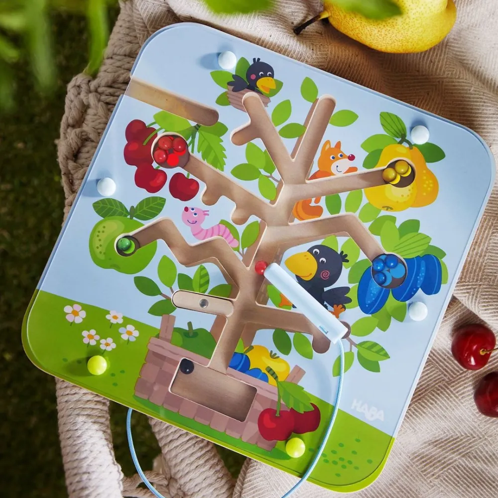 HABA Orchard Maze Magnetic Sorting Game< Shape Sorters + Stacking Toys