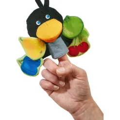HABA Orchard Soft Book With Raven Finger Puppet< Plush Baby Toys