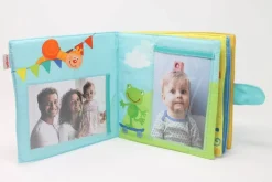 HABA Playmates Soft Fabric Baby Photo Album< Plush Baby Toys