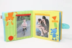 HABA Playmates Soft Fabric Baby Photo Album< Plush Baby Toys