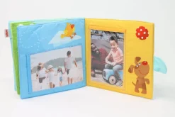 HABA Playmates Soft Fabric Baby Photo Album< Plush Baby Toys