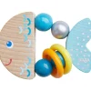 HABA Rattlefish Wooden Baby Rattle< Grasping + Teething Toys