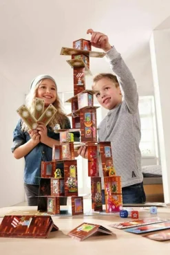 HABA Rhino Hero - Super Battle Stacking Game< Dexterity Games