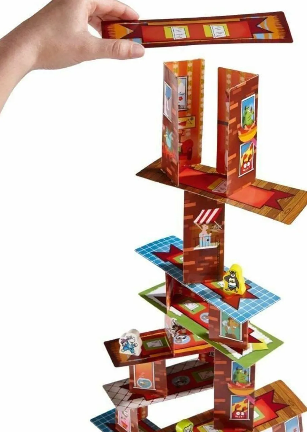 HABA Rhino Hero - Super Battle Stacking Game< Dexterity Games