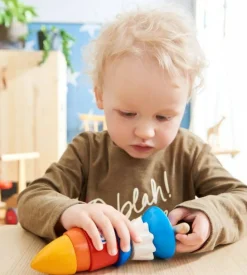 HABA Rocket 6 Piece Threading Toy< Lacing Toys + Motor Skills