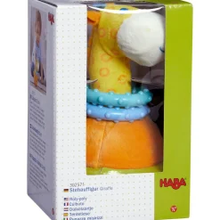 HABA Roly-Poly Giraffe Wobbling Baby Toy< Plush Baby Toys