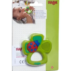 HABA Shamrock Silicone Teether< Grasping + Teething Toys