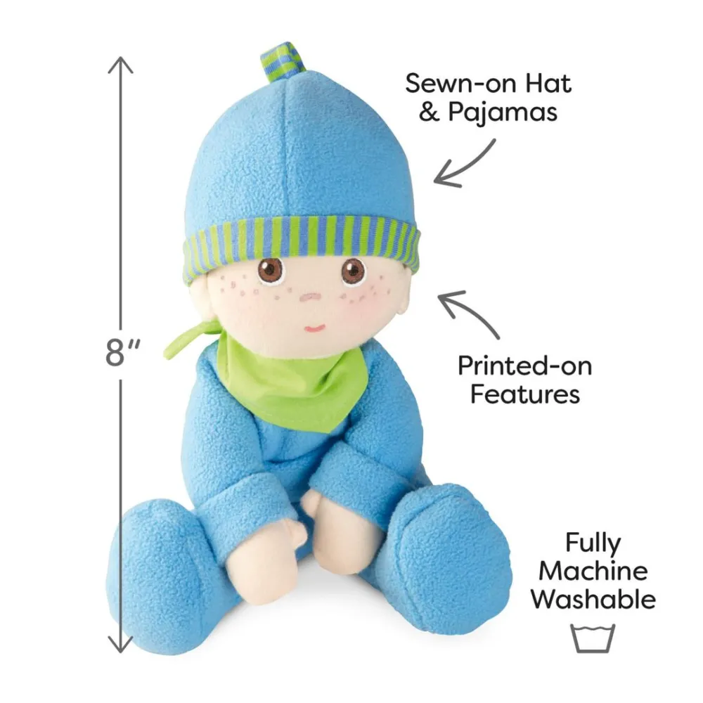 HABA Snug Up Doll Luis 8" First Doll< Plush Baby Toys