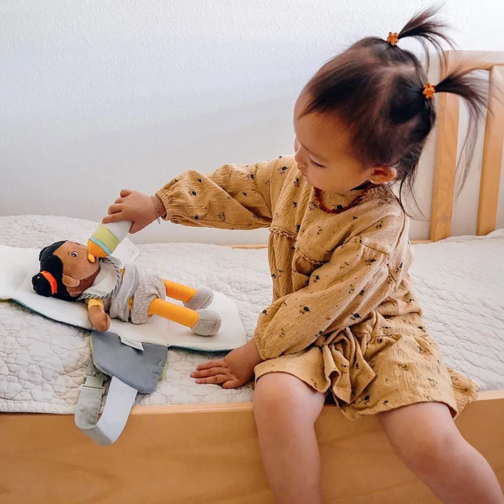 HABA Snug Up Soft Doll Jada< Plush Dolls