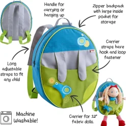 HABA Summer Meadow Backpack To Carry 12