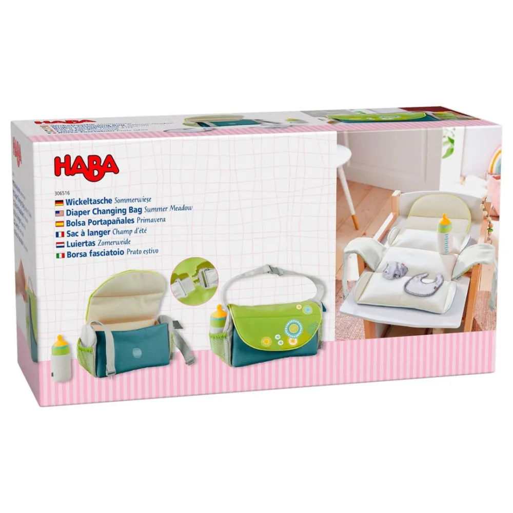 HABA Summer Meadow Diaper Bag< Plush Dolls