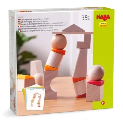 HABA Teetering Towers Wooden Blocks< Arranging Games