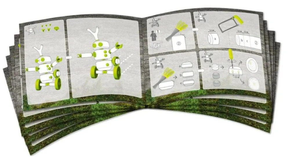 HABA Terra Kids Connectors 66 Piece Technology Set< Terra Kids Nature Toys