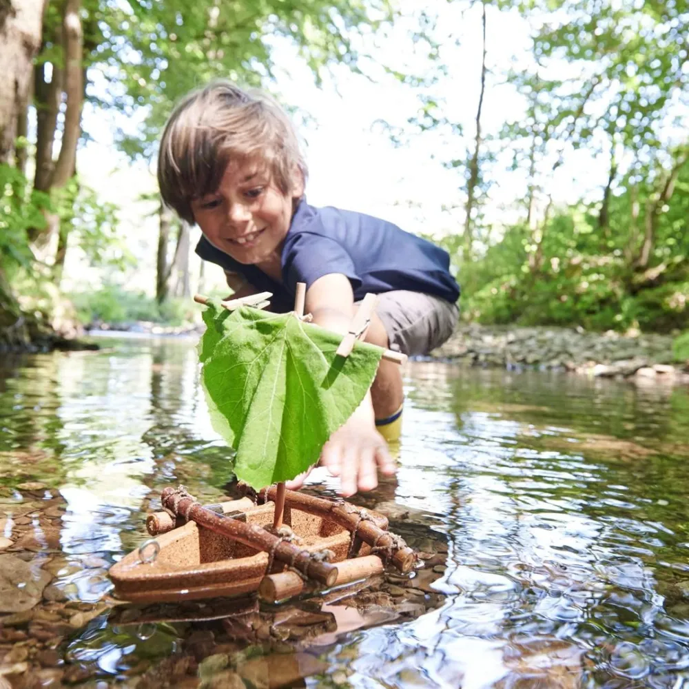 HABA Terra Kids Cork Boat Diy Activity Kit< Beach & Outdoor Toys