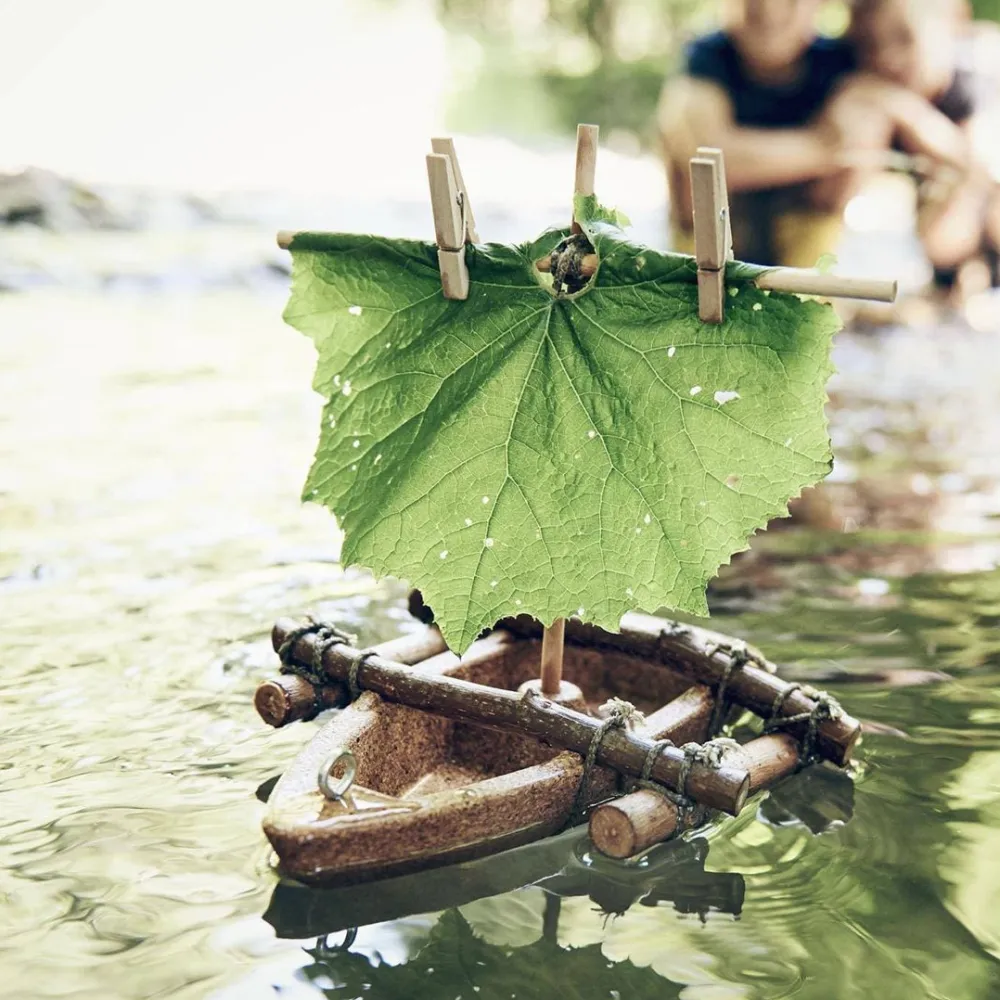 HABA Terra Kids Cork Boat Diy Activity Kit< Terra Kids Nature Toys