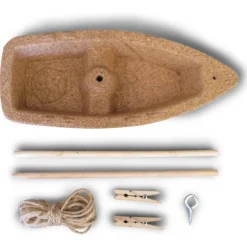 HABA Terra Kids Cork Boat Diy Activity Kit< Terra Kids Nature Toys