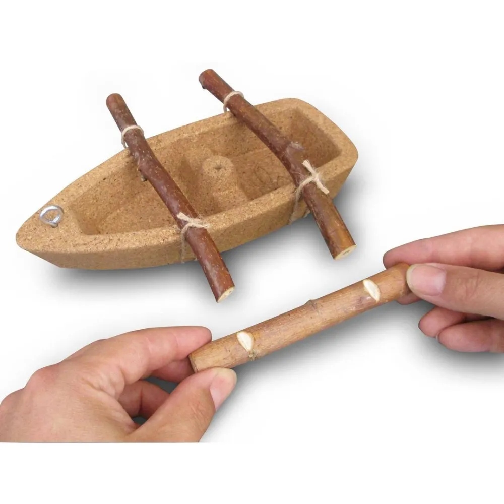 HABA Terra Kids Cork Boat Diy Activity Kit< Terra Kids Nature Toys