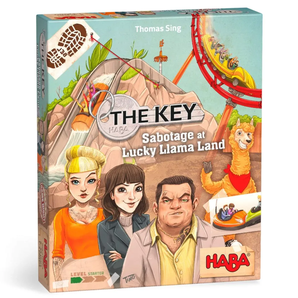 HABA The Key: Sabotage At Lucky Llama Land< Strategy Games