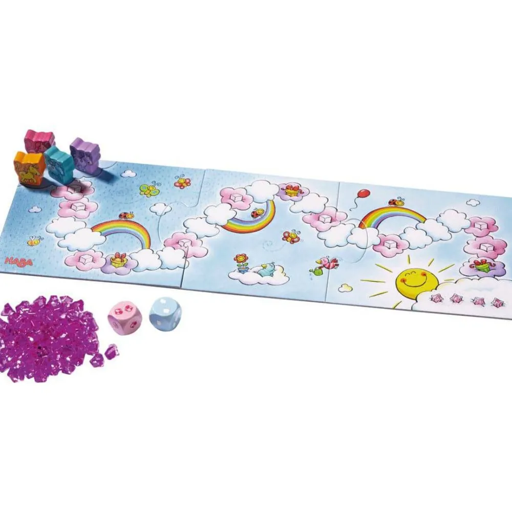 HABA Unicorn Glitterluck - Cloud Crystals Game< Family Games
