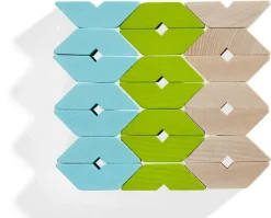 HABA Varius 21 Piece Wooden Building Blocks< Arranging Games