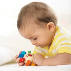 HABA Whirlygig Wooden Rattle & Clutching Toy< Grasping + Teething Toys
