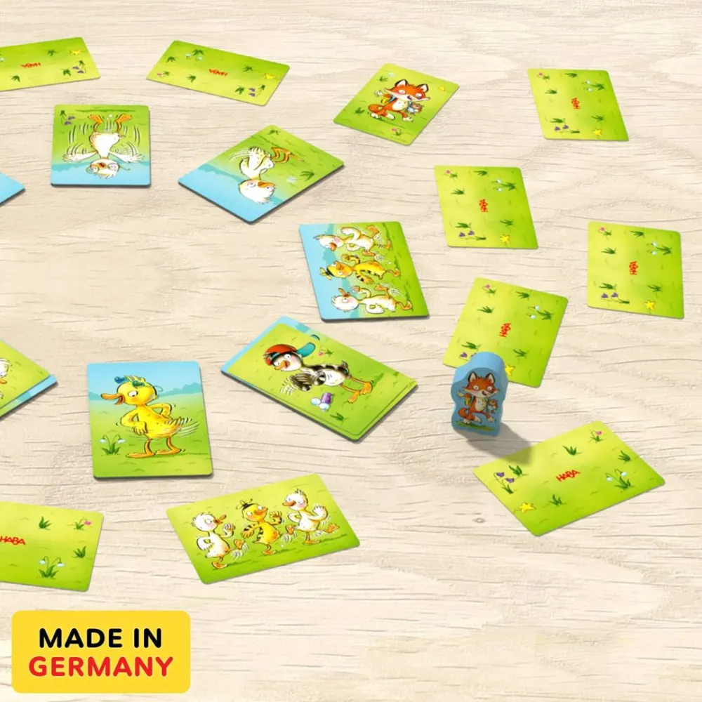 HABA Wiggle Waggle Geese Cooperative Game< Dexterity Games