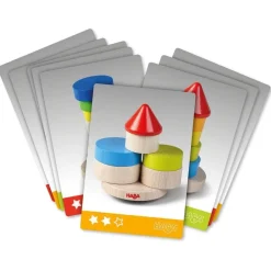 HABA Wobbly Tower Wooden Stacking Game< Arranging Games