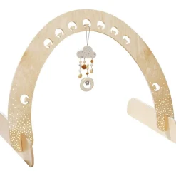 HABA Wooden Play Gym Dots< Hanging Baby Toys + Mobiles